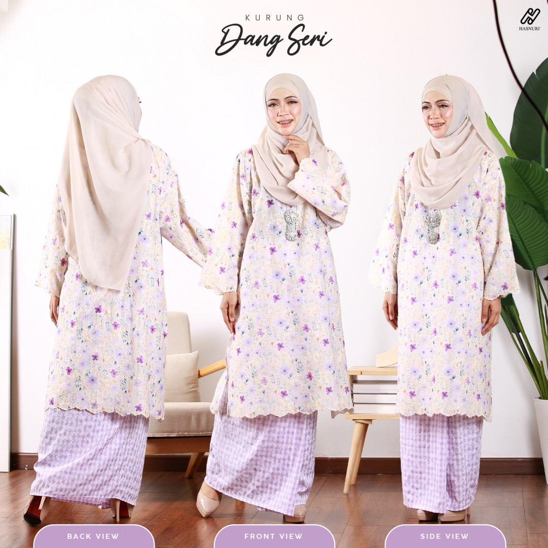 Kurung Dang Seri - Teal