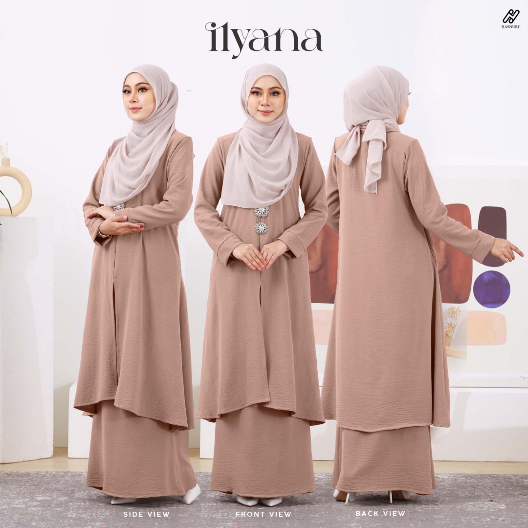 Kurung Ilyana - Dark Belacan