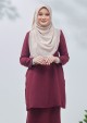 Kurung Nur Misha - Plum