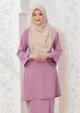 Kurung Nur Zaleha - Dusty Purple