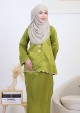 Kurung Wan Qistina - Lime Green