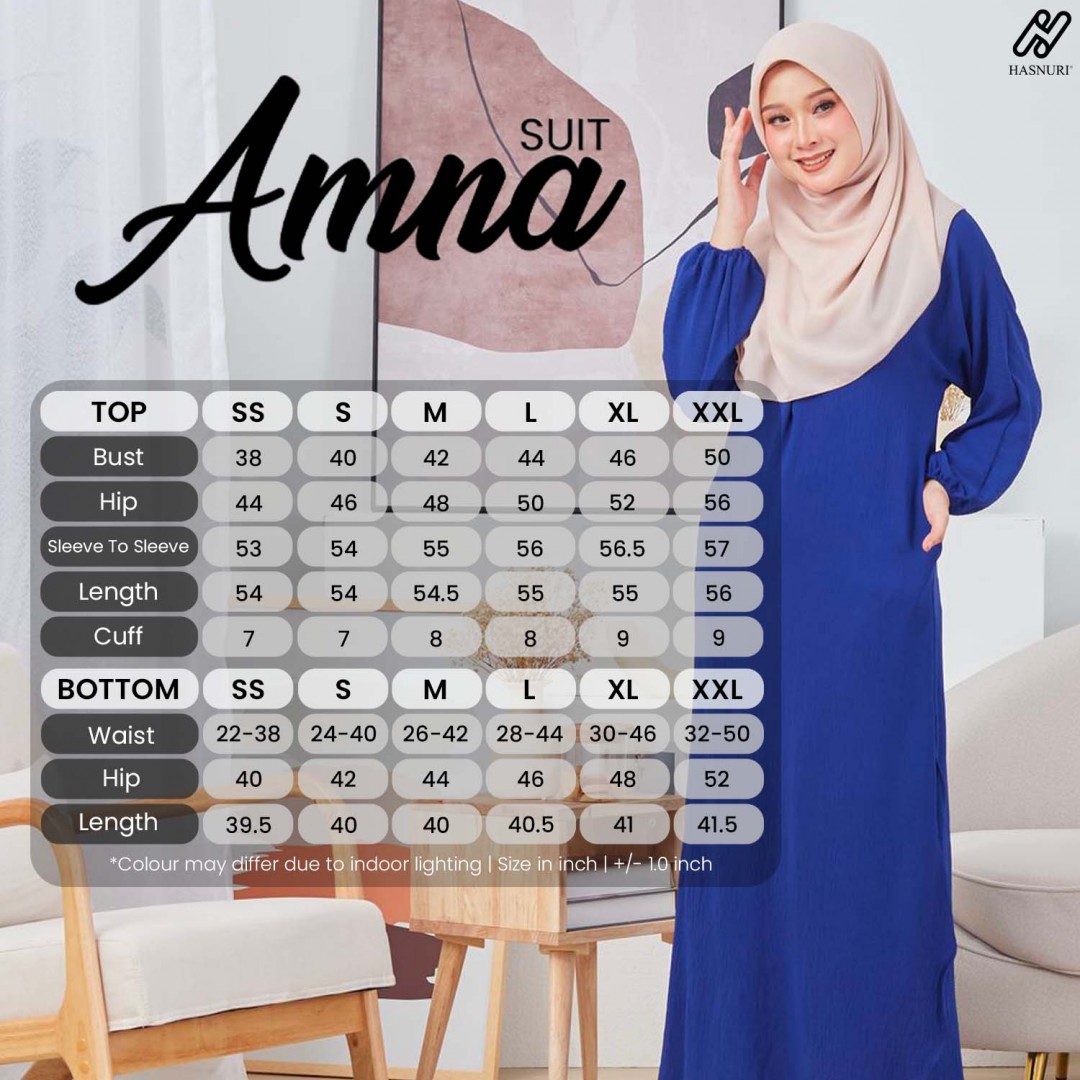 Suit Amna - Dark Belacan