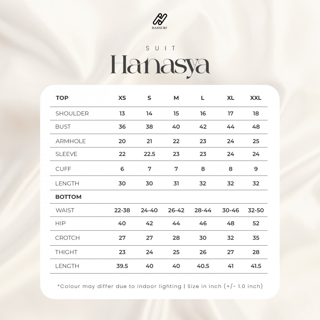 Suit Hanasya - Burnt Orange