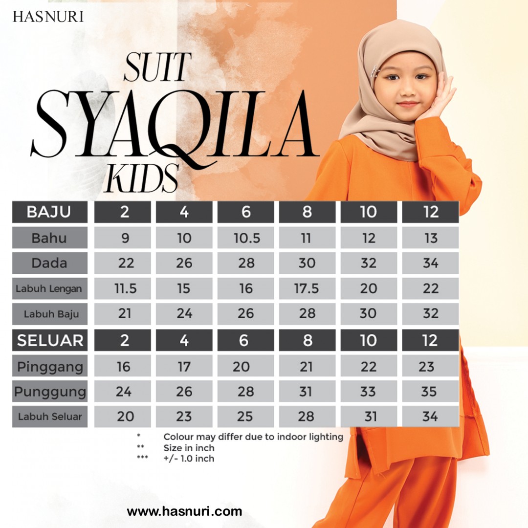 Suit Syaqila Kids - Green