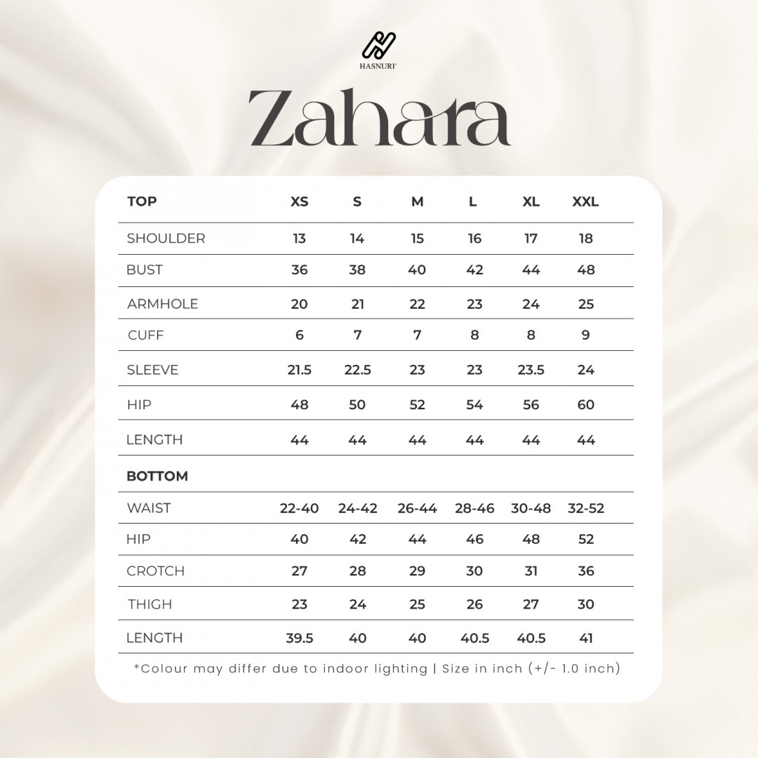 Suit Zahara - Light Brown