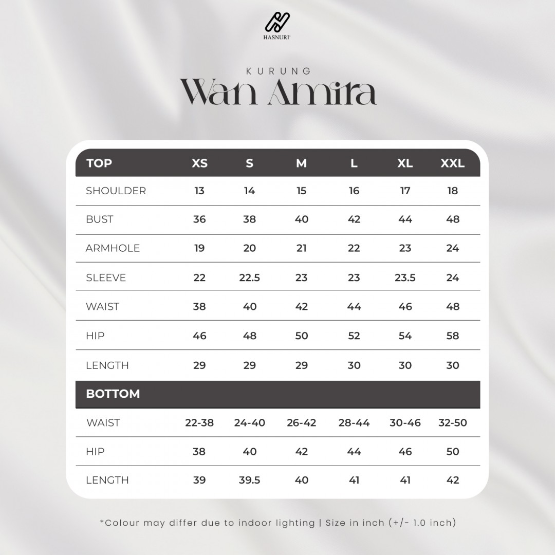 Kurung Wan Amira - Black