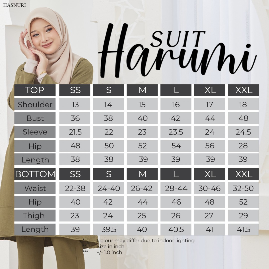 Suit Harumi - Olive Green