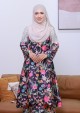 Kurung Sri Seroja - Midnight Blue