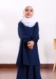 PO Kurung Princess Helena Kids - Navy Blue