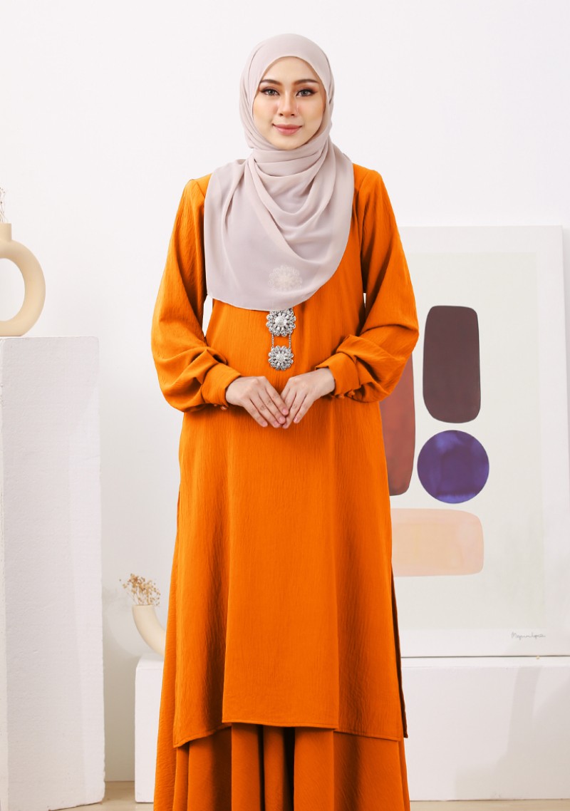 Kurung Princess Helena - Orange