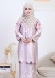 Kurung Wan Amira Labuh - Pink Blush