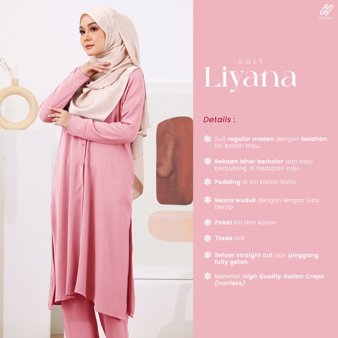 Suit Liyana - Turqouise