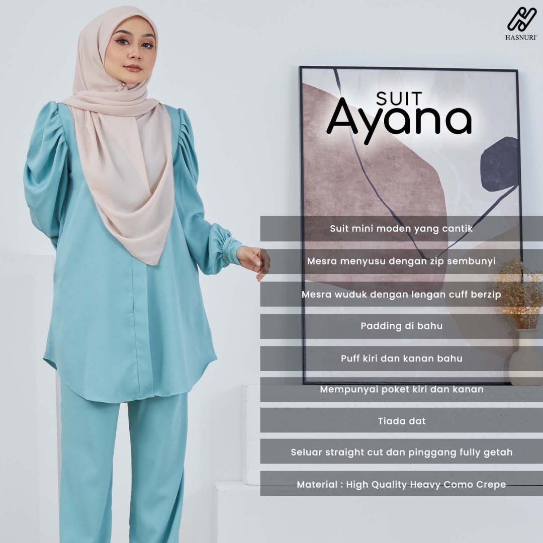 Suit Ayana - Light Mint