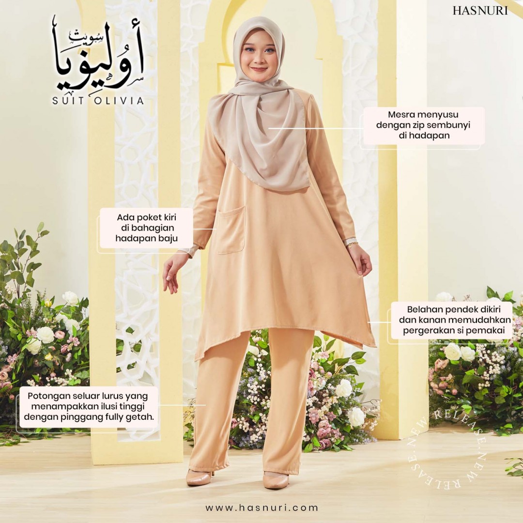 Suit Olivia - Sand Brown