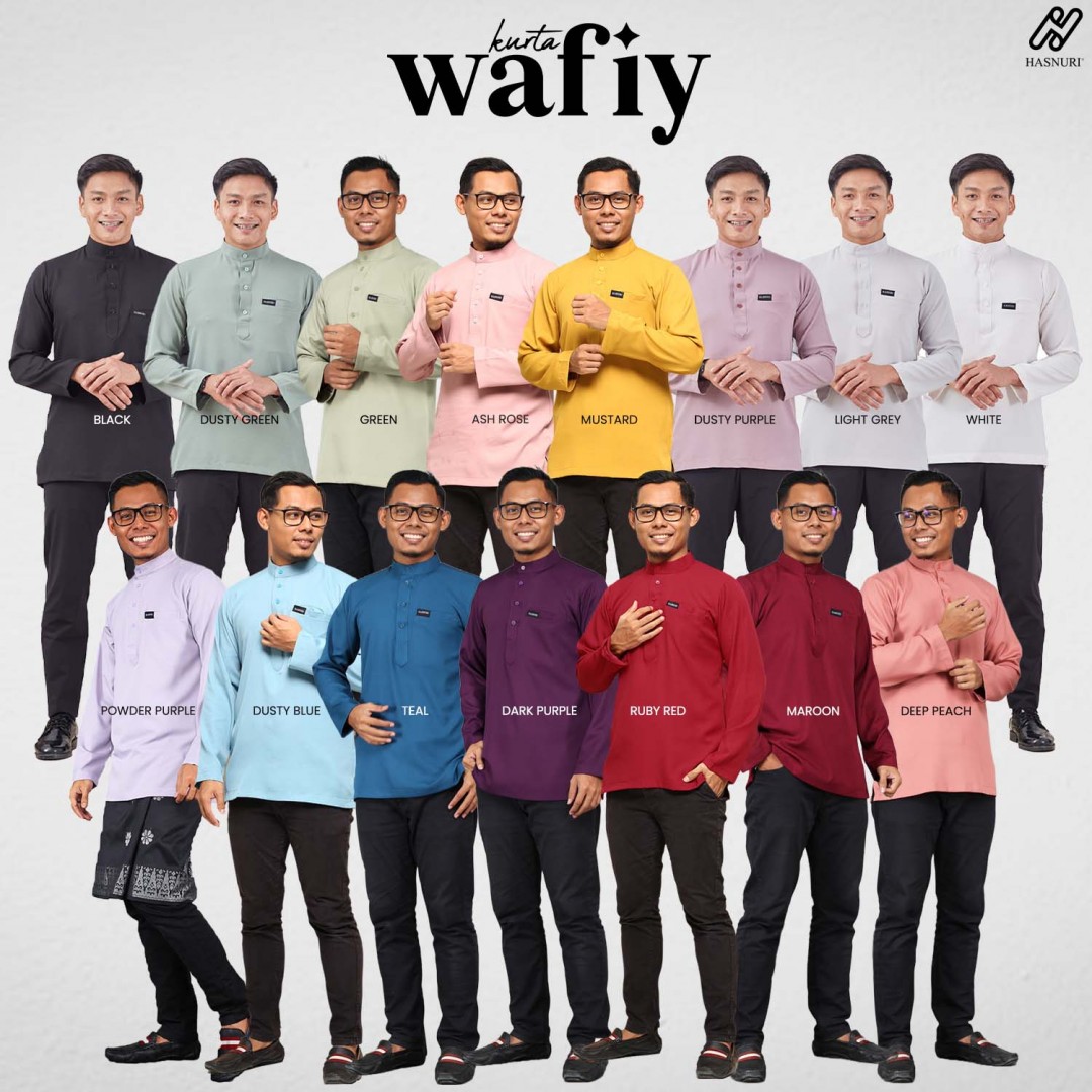 Kurta Wafiy - Light Grey