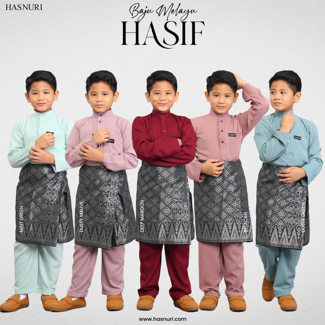 Baju Melayu Hasif Kids - Belacan