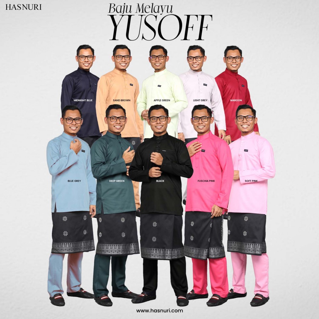 Baju Melayu Yusoff - Apple Green