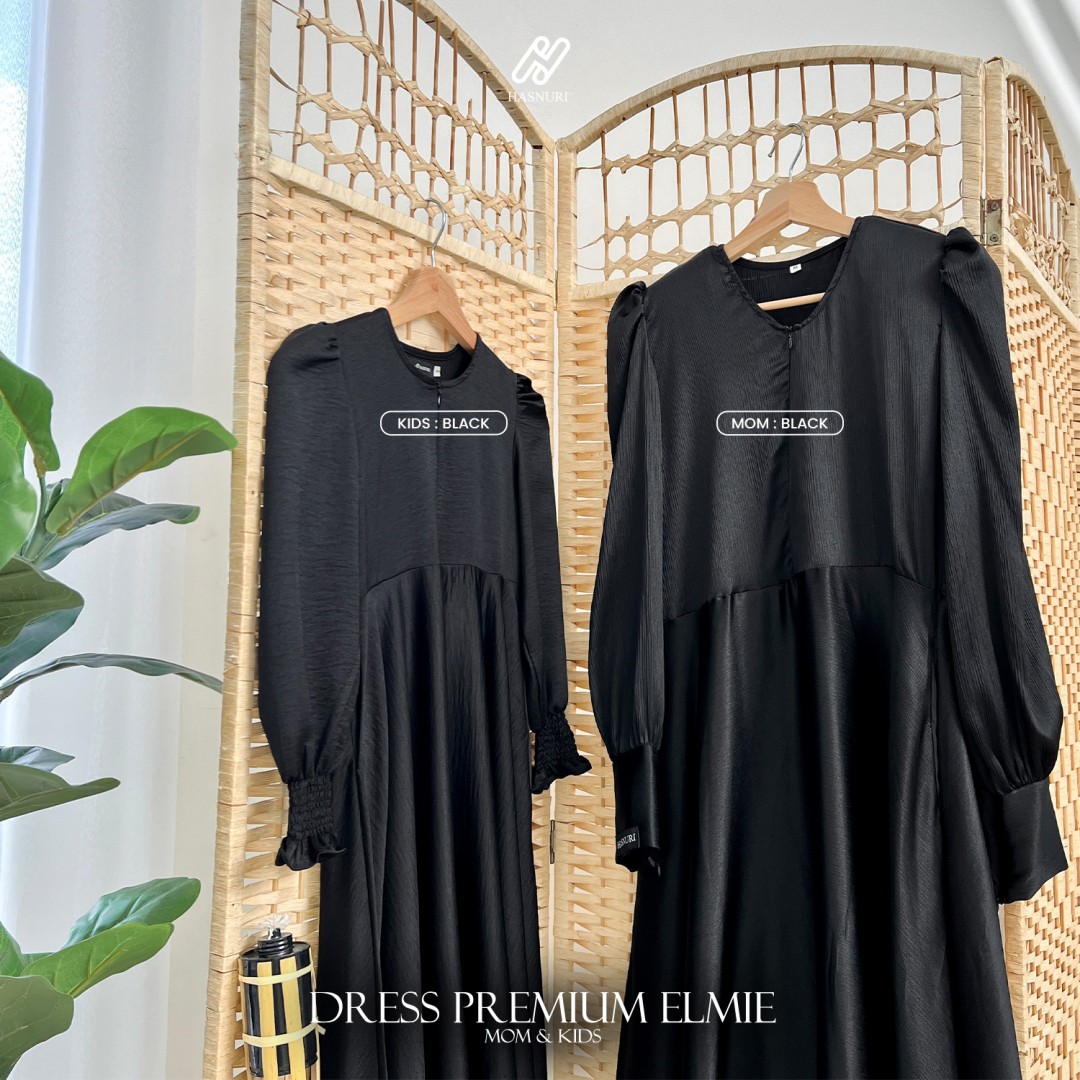 Dress Premium Elmie - Black