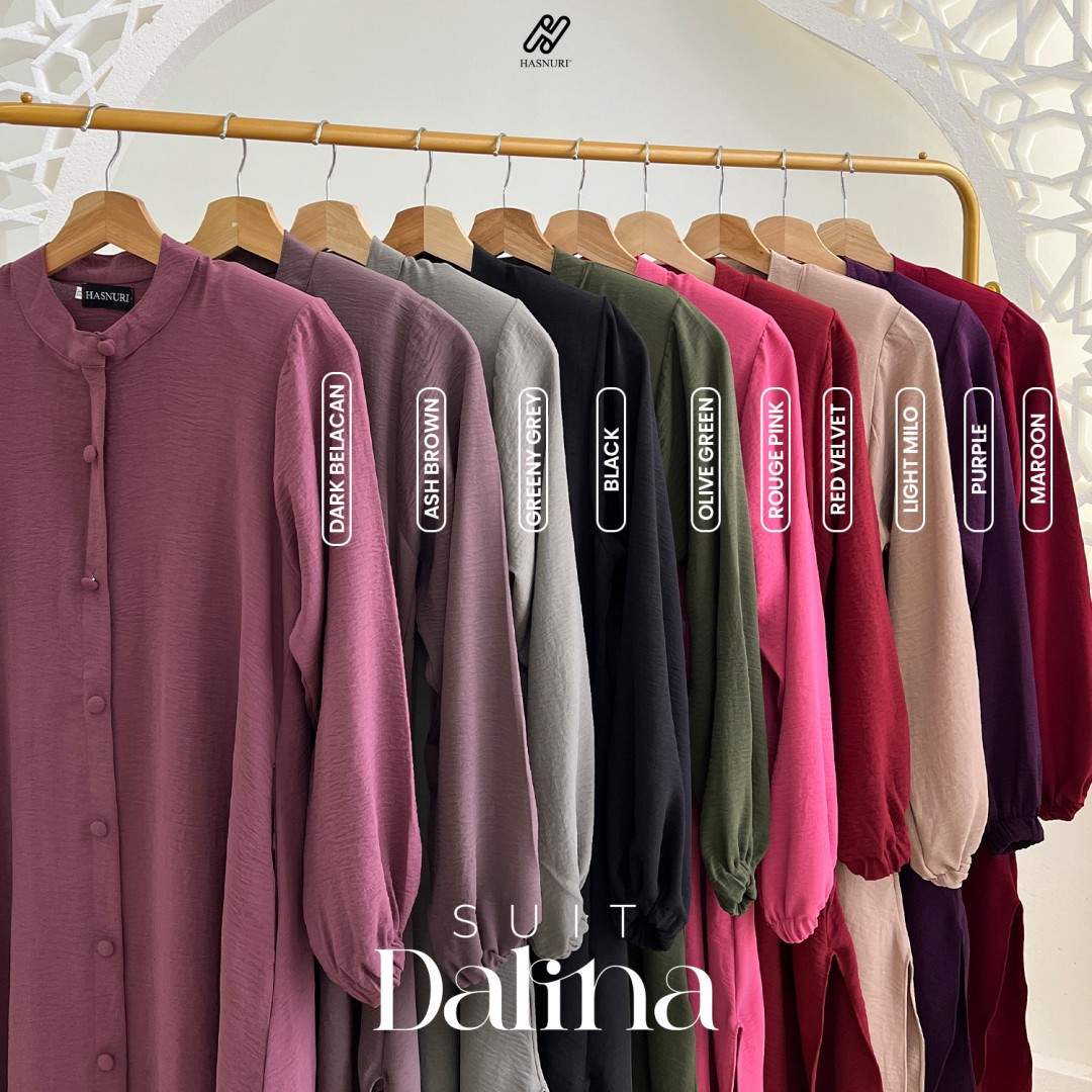 Suit Dalina - Maroon