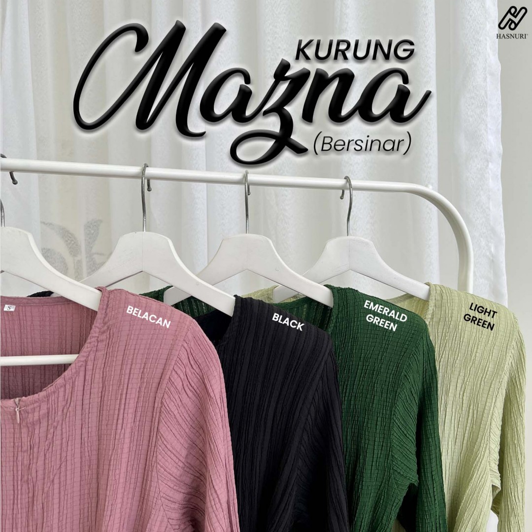 Kurung Mazna - Light Green