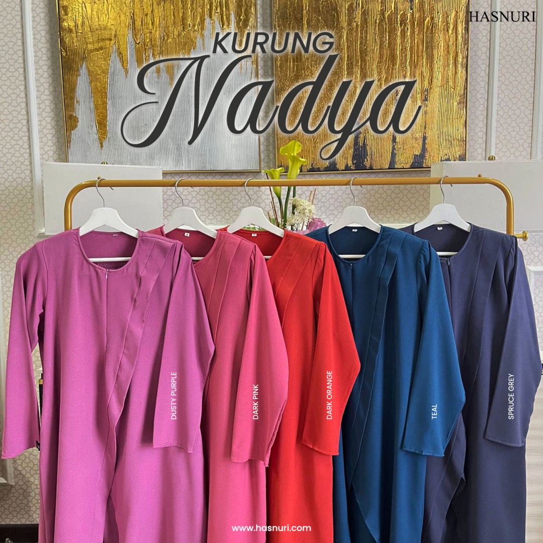 Kurung Nadya - Dusty Purple