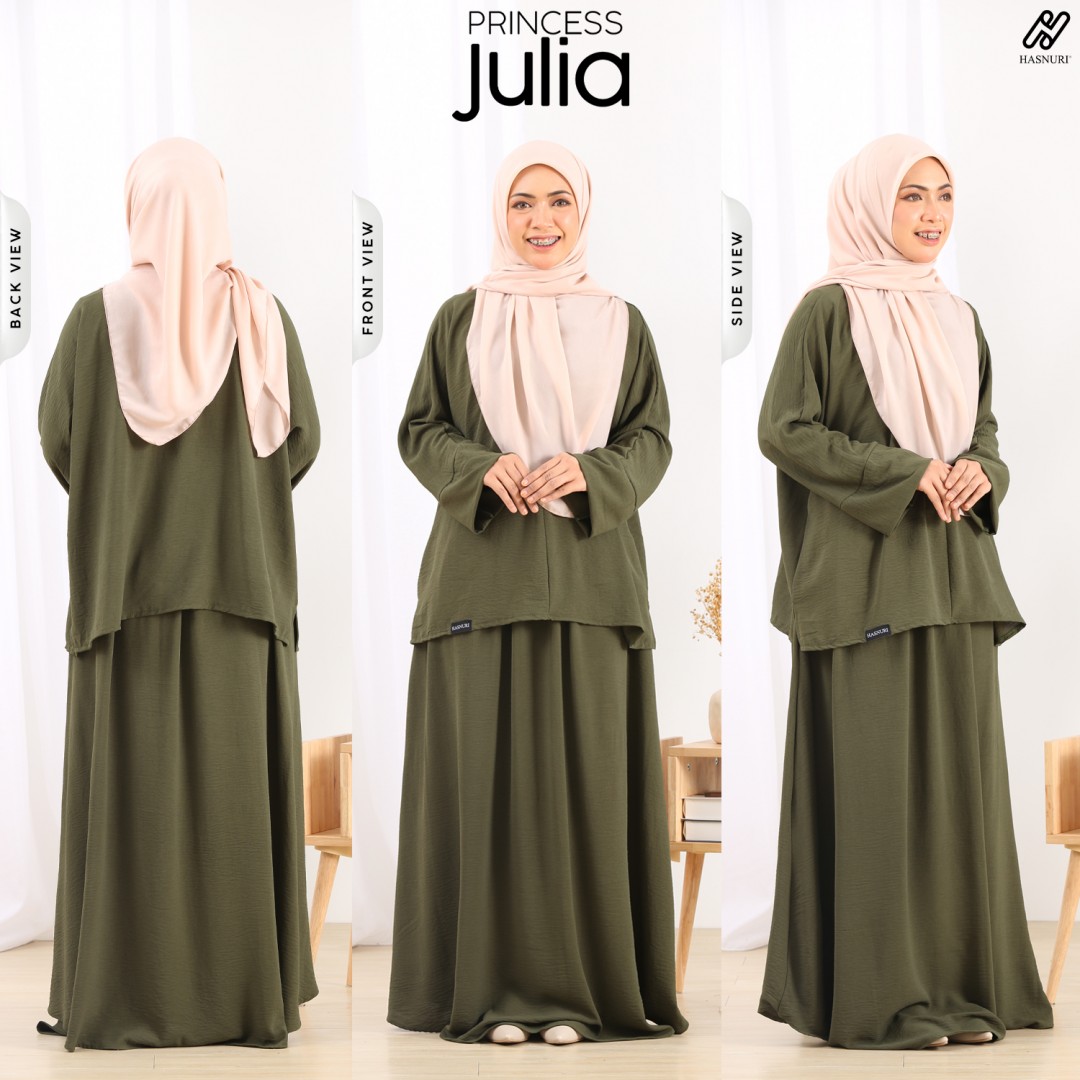 Princess Julia - Olive Green