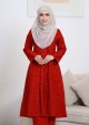 Kebaya Sri Embun - Red Maroon