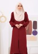 Suit Nur Zakiya - Red Velvet