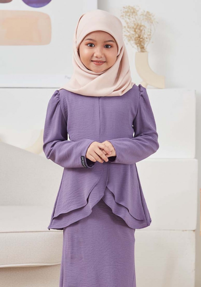 Kurung Meena Kids - Mauve