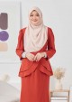 Kurung Meena - Dark Orange