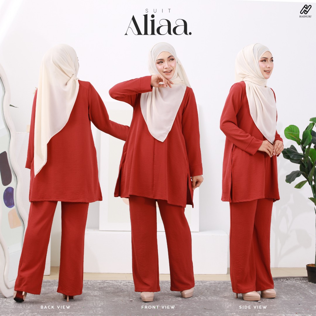 Suit Aliaa - Rosewood