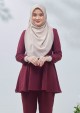 Suit Nur Dhia - Plum