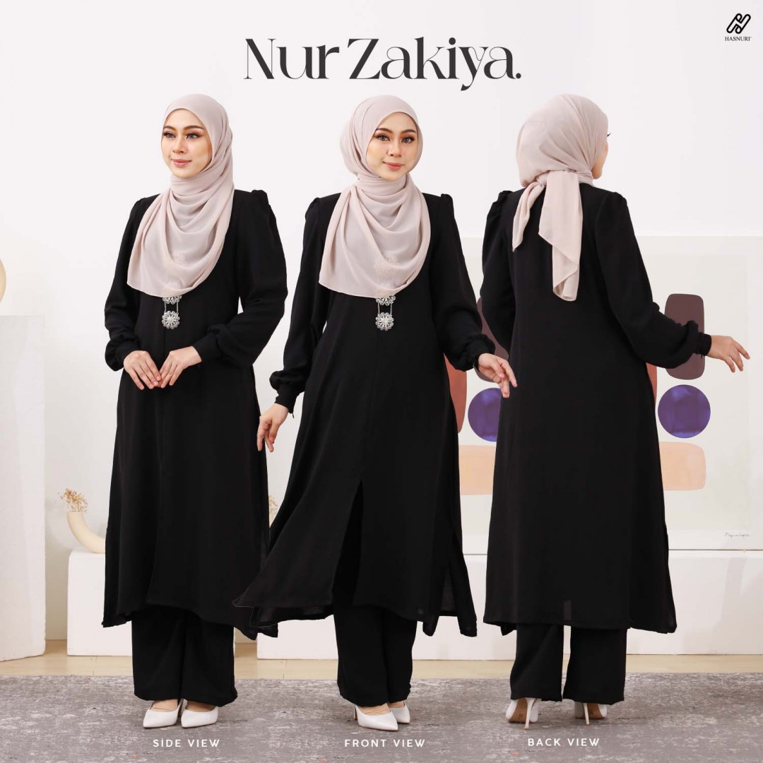 Suit Nur Zakiya - Ash Rose