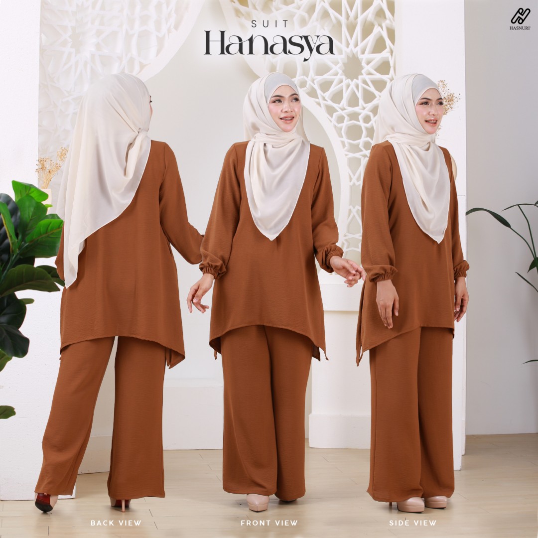 Suit Hanasya - Burnt Orange