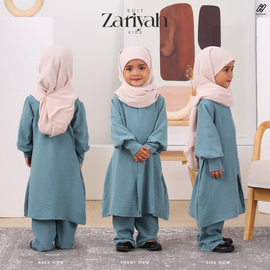 Suit Zariyah Kids - Vanilla