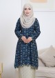 Kurung Sri Tulip - Teal