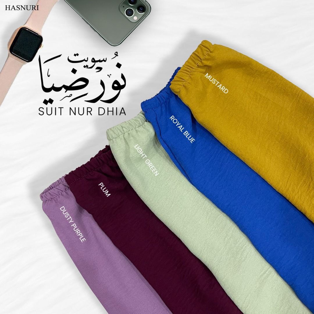 Suit Nur Dhia - Dusty Purple