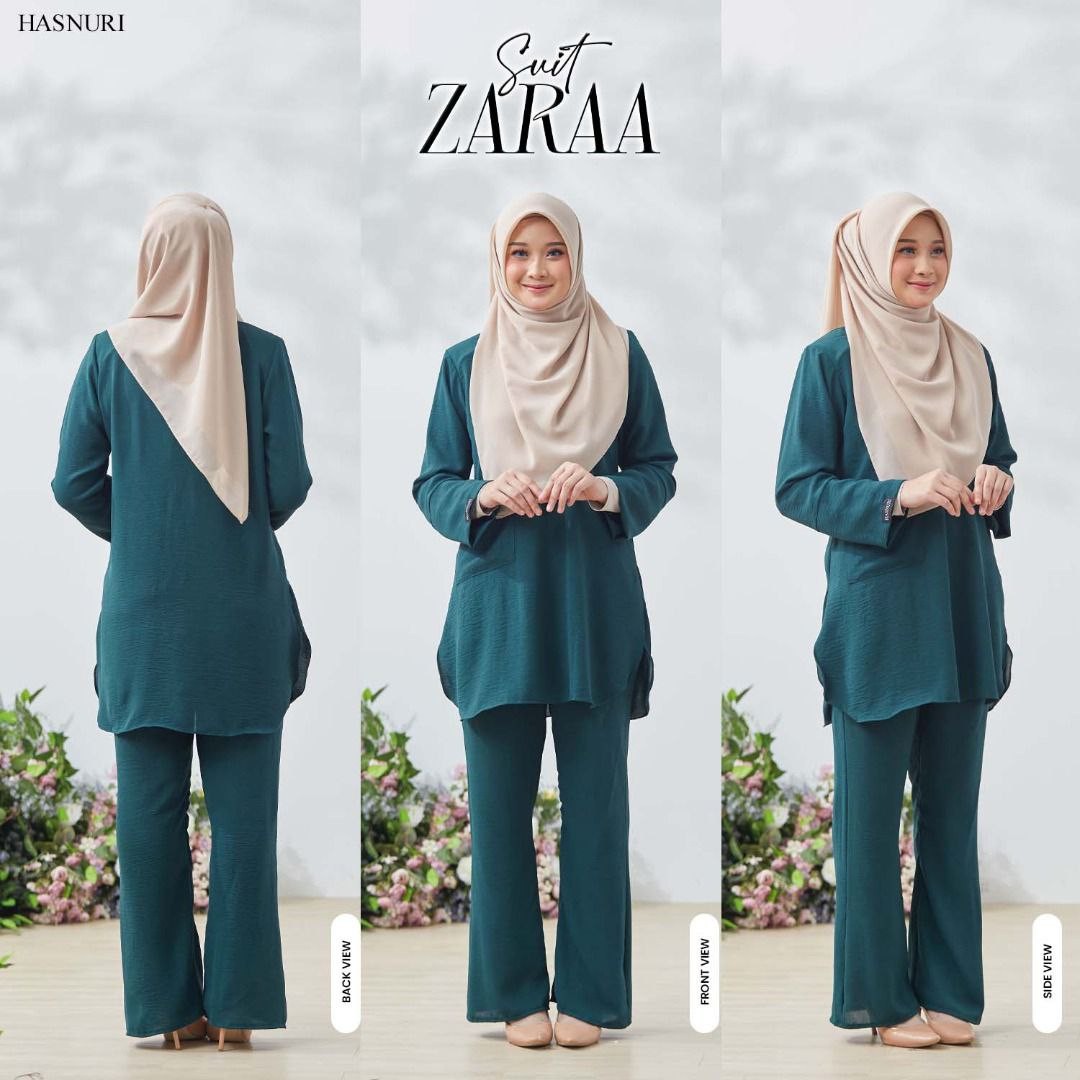 Suit Zaraa - Turkish Blue