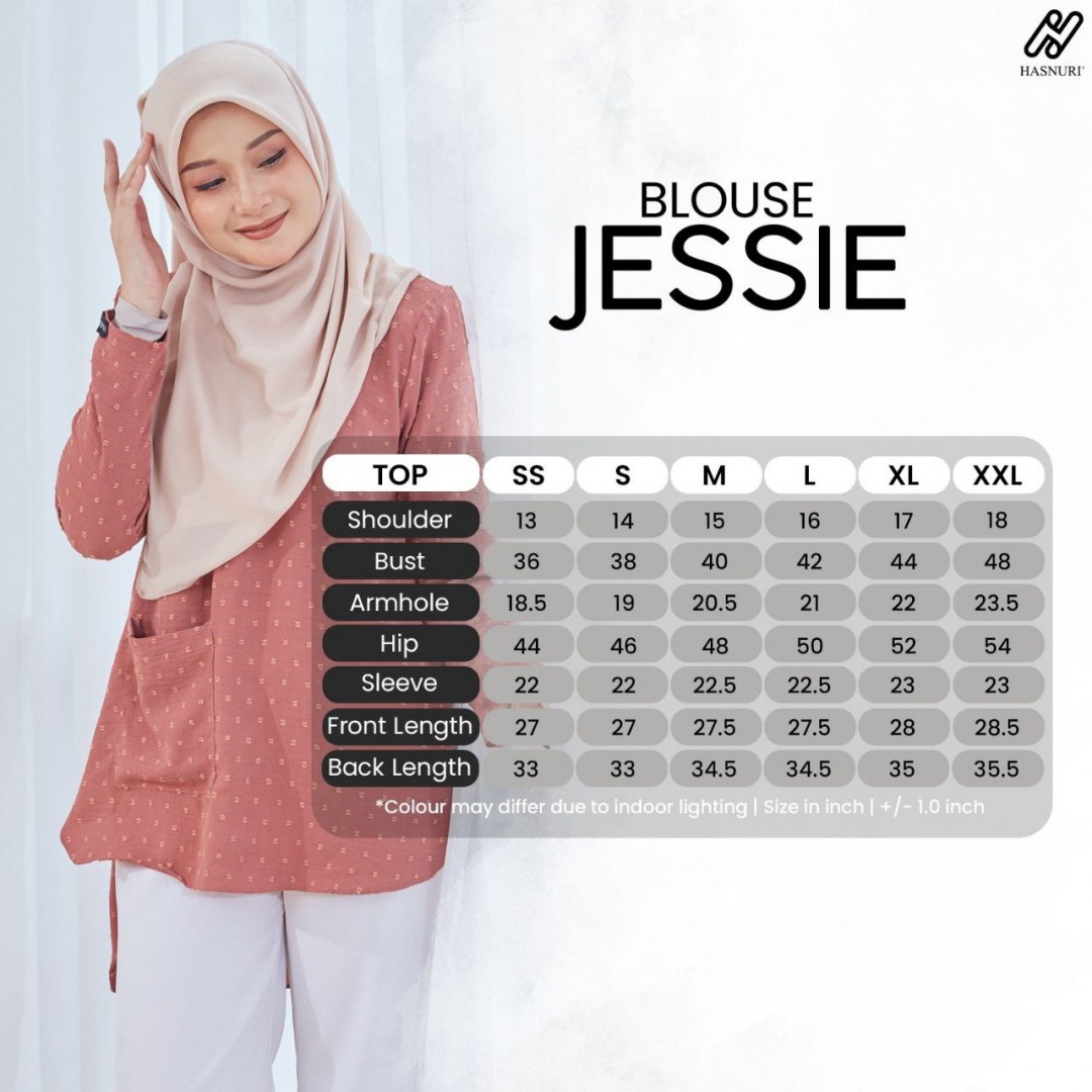 Blouse Jessie - Maroon