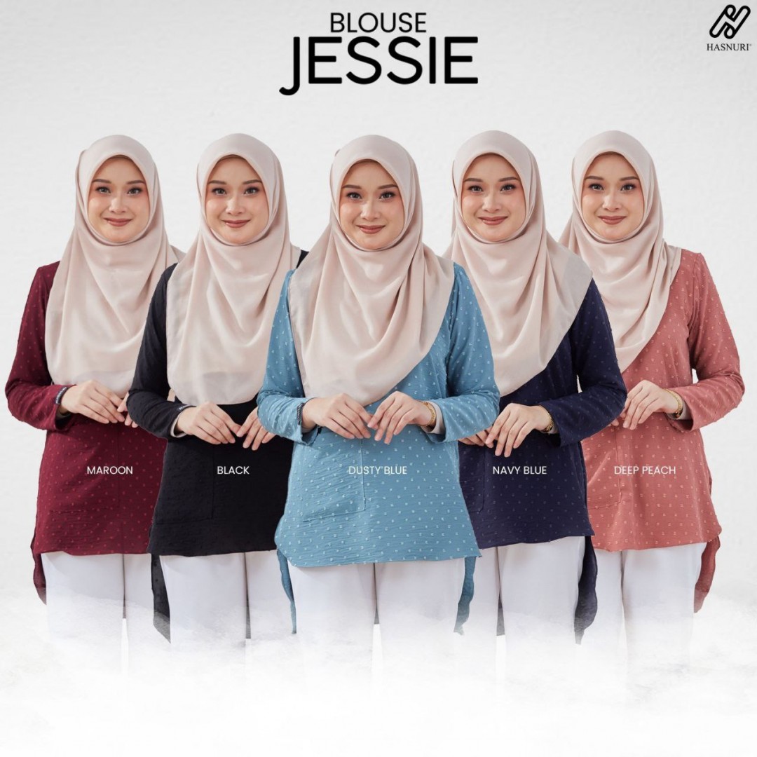 Blouse Jessie - Navy Blue