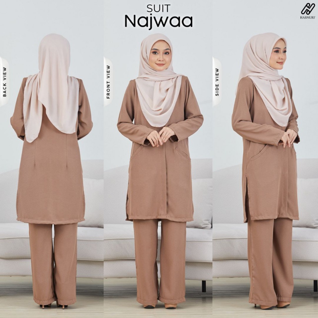 Suit Najwaa - Light Coco