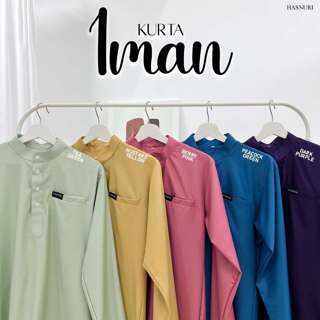 Kurta Iman - Berry Pink