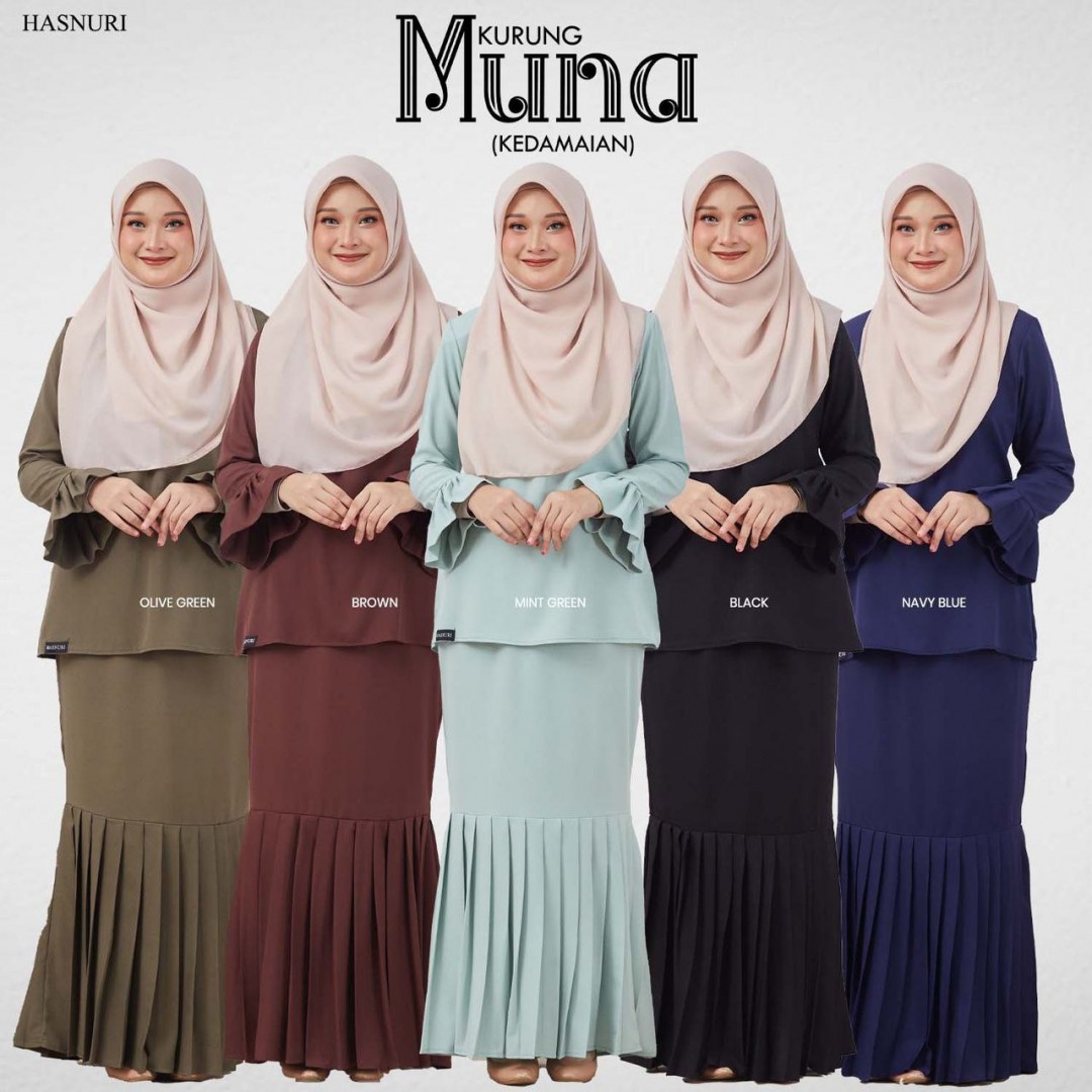 Kurung Muna - Black