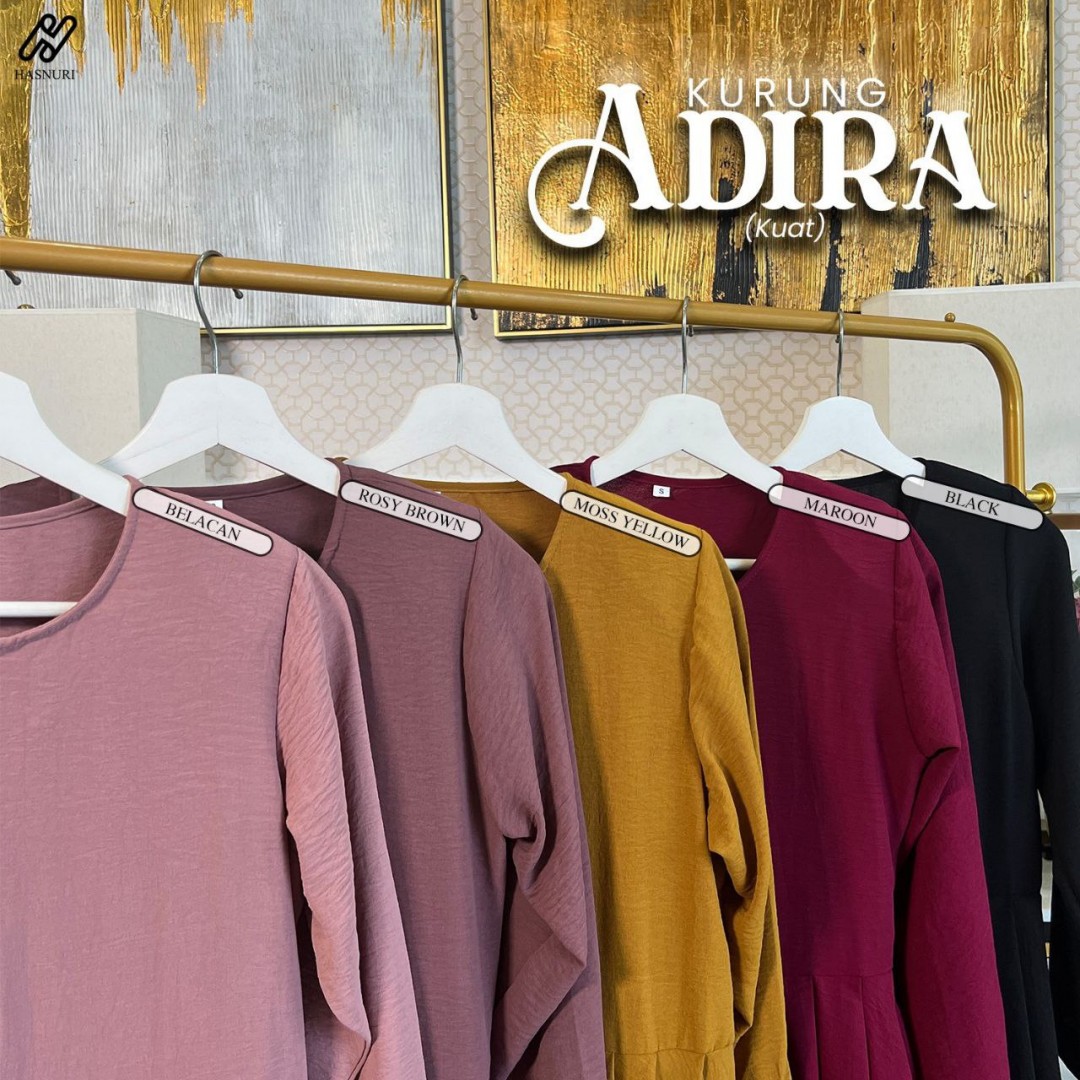 Kurung Adira - Rosy Brown