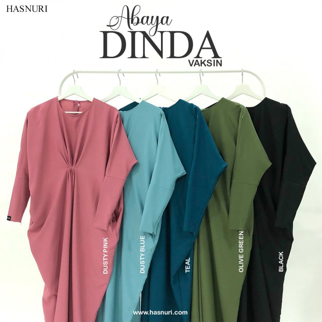 Abaya Dinda - Dusty Blue