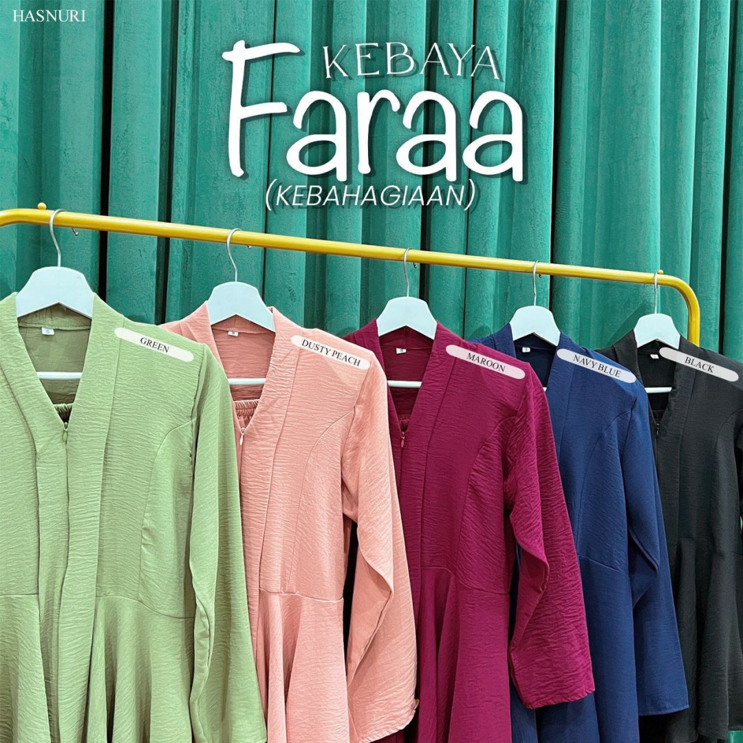 Kebaya Faraa - Maroon