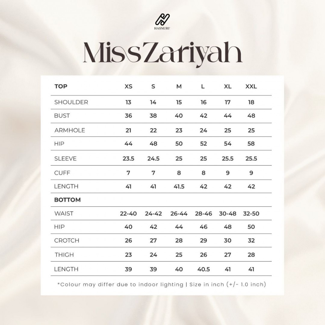 Suit Miss Zariyah - Navy Blue