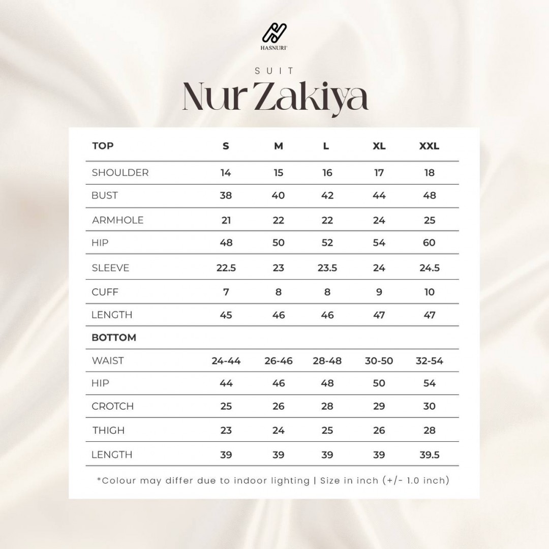 Suit Nur Zakiya - Green Tea