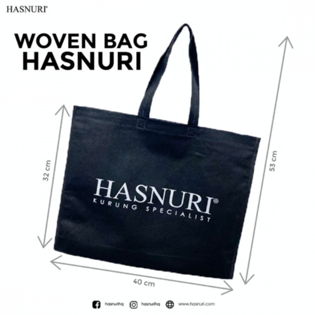 Shopping Bag Hasnuri - Black