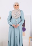 Kurung Nur Zakiya - Ash Blue